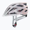 Casco da bicicletta UVEX I-vo CC grigio / rosa opaco