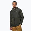 Giacca softshell da uomo Salewa Puez Hemp Dst 2/1 Hyb oliva scuro