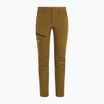 Pantaloni softshell da uomo Salewa Puez Orval 2 DST marrone dorato