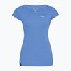 Maglietta da trekking da donna Salewa Puez Melange Dry morning blu melange