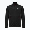 Felpa trekking uomo Salewa Puez Cammio PL black out