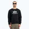 Felpa Alpha Industries da uomo Basic nero
