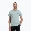 T-shirt Alpha Industries Basic Small Logo Uomo verde polvere