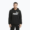 Felpa da uomo con cappuccio PUMA Essentials Big Logo TR puma black