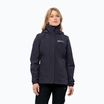 Jack Wolfskin Stormy Point 2L, giacca da pioggia da donna, grafite