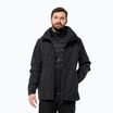 Jack Wolfskin giacca 3in1 da uomo Feldberg Luntal 3in1 nero