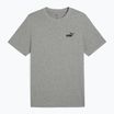 PUMA ESS Small No. 1 Logo Tee Uomo grigio medio heather