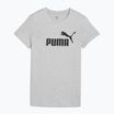 Maglietta PUMA ESS No. 1 Logo Donna Grigio chiaro Heather