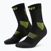 CEP Calze a compressione da donna Run Mid Cut 5.0 nero/lime