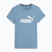 Maglietta PUMA ESS Logo Donna blu zen