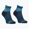 Calze Ortovox All Mountain Quarter da uomo blu petrolio
