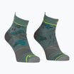 Calze da trekking da uomo ORTOVOX Alpine Light Quarter grigio artico