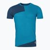 Camicia da trekking uomo ORTOVOX 120 Tec mountain blu