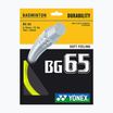 Corda da badminton YONEX BG 65 Set 10 m giallo