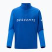 Felpa uomo Descente Chest Logo T-Neck blu nebula