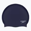 Cuffia Speedo Plain Flat Silicone navy