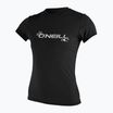 Maglietta da bagno da donna O'Neill Basic Skins Sun Shirt nero