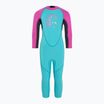O'Neilller Reactor-2 2 mm Back Zip Full dg5/lt aqua/graph/berry schiuma da nuoto per bambini