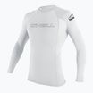 Nuoto per bambini a maniche lunghe O'Neill Youth Basic Skins Rash Guard bianco