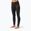 Pantaloni termici da donna Surfanic Cozy Limited Edition Long John nero zebra