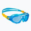 Maschera da bagno per bambini Speedo Biofuse Rift Junior blu/arancio