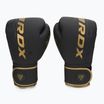 Guantoni da boxe dorati opachi RDX F6