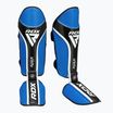 Protettori RDX Shin Instep Aura Plus T-17 blu per tibia e piede