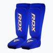 RDX Hosiery Shin Instep Foam blu/bianco protezioni per tibia e piede