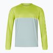 Manica lunga da ciclismo Endura Core Printed verde lime da uomo