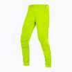 Pantaloni da ciclismo Endura MT500 Burner Lite verde lime da uomo