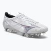 Scarpe da calcio da uomo Mizuno Alpha JP Mix bianco/rosso fuoco/ 801 c