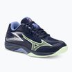 Scarpe da pallavolo per bambini Mizuno Lightning Star Z7 Jr eblue/tech green/lolite