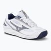 Mizuno Stealth Star 2 Jr scarpe da pallamano per bambini bianco/blueribbon/mpgold