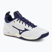 Scarpe da pallavolo da uomo Mizuno Wave Luminous 2 bianco/nastro blu/oro