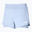 Pantaloncini da tennis da donna Mizuno Flex Short blu alogeno