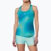 Canotta da running donna Mizuno Impulse Core Graphic Tank blu uovo