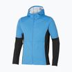 Giacca da corsa da uomo Mizuno Thermal Charge BT blu parigino