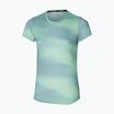 Maglietta da corsa da donna Mizuno Core Graphic Tee flash mint