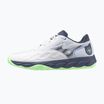 Scarpe da tennis da uomo Mizuno Wave Enforce Court AC bianco/indaco vintage/ neo mint