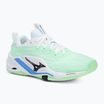 Scarpe da pallamano Mizuno Wave Stealth Neo 2, menta/nero/blu