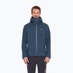 Giacca da pioggia da uomo Rab Downpour Light tempest blue