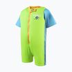 Costume intero Speedo stampato per bambini chima azzurro/verde fluo
