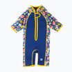 Schiuma da nuoto per bambini Splash About Shortie Meadow blu navy/giallo