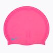 Cuffia da nuoto per bambini Nike Solid Silicone pink spell