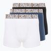 Boxer CR7 Basic Trunk da uomo 3 paia 2764 multicolore