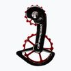 CeramicSpeed OSPW Carrello deragliatore Shimano serie 9200 rivestito nero/rosso 110270