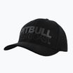 Cappello da baseball Pitbull Snapback Seascape stampato nero/rosso