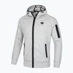 Felpa Pitbull West Coast Beachfront Hooded Zip grigio/melange da uomo