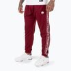 Pitbull West Coast Trackpants uomo Tape Logo Terry Group bordeaux