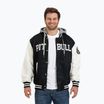 Uomo Pitbull West Coast Falcon Ridge Bomber con cappuccio nero/ecru